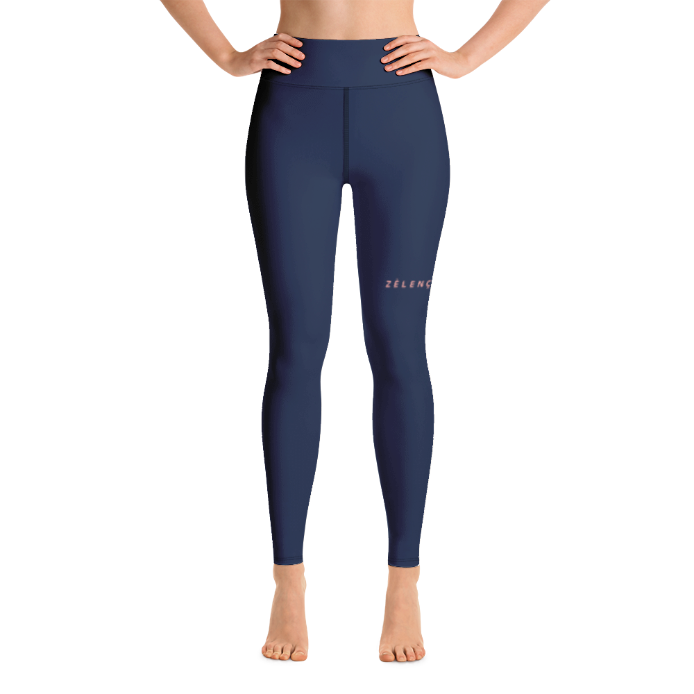 Symbolique Yoga Leggings in Navy